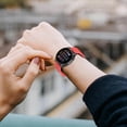 thumbnail image 4 of facefd Compatible pour Huawei watch 3/watch3 pro Montre Intelligente Bracelet en Silicone 22mm Rouge, 4 of 5