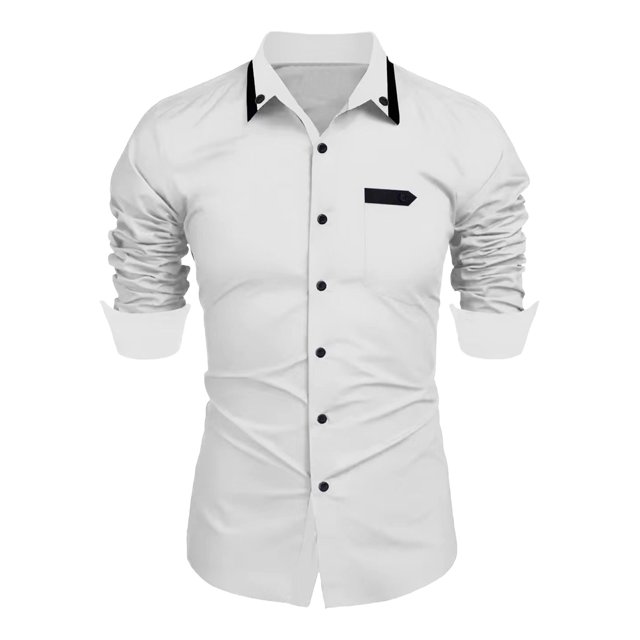 GigrtiJin Mens Button down Shirts Fall Long Sleeves Loose Solid Color Shirts Casual Fashion Work Tops Blouses