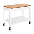 thumbnail image 1 of Seville Classics Work Center Island Table, 48" x 24" x 36", 1 of 7