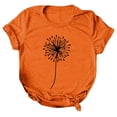 thumbnail image 1 of T-Shirt à Manches Courtes à Col Rond et Manches Courtes pour Femme, 1 of 5