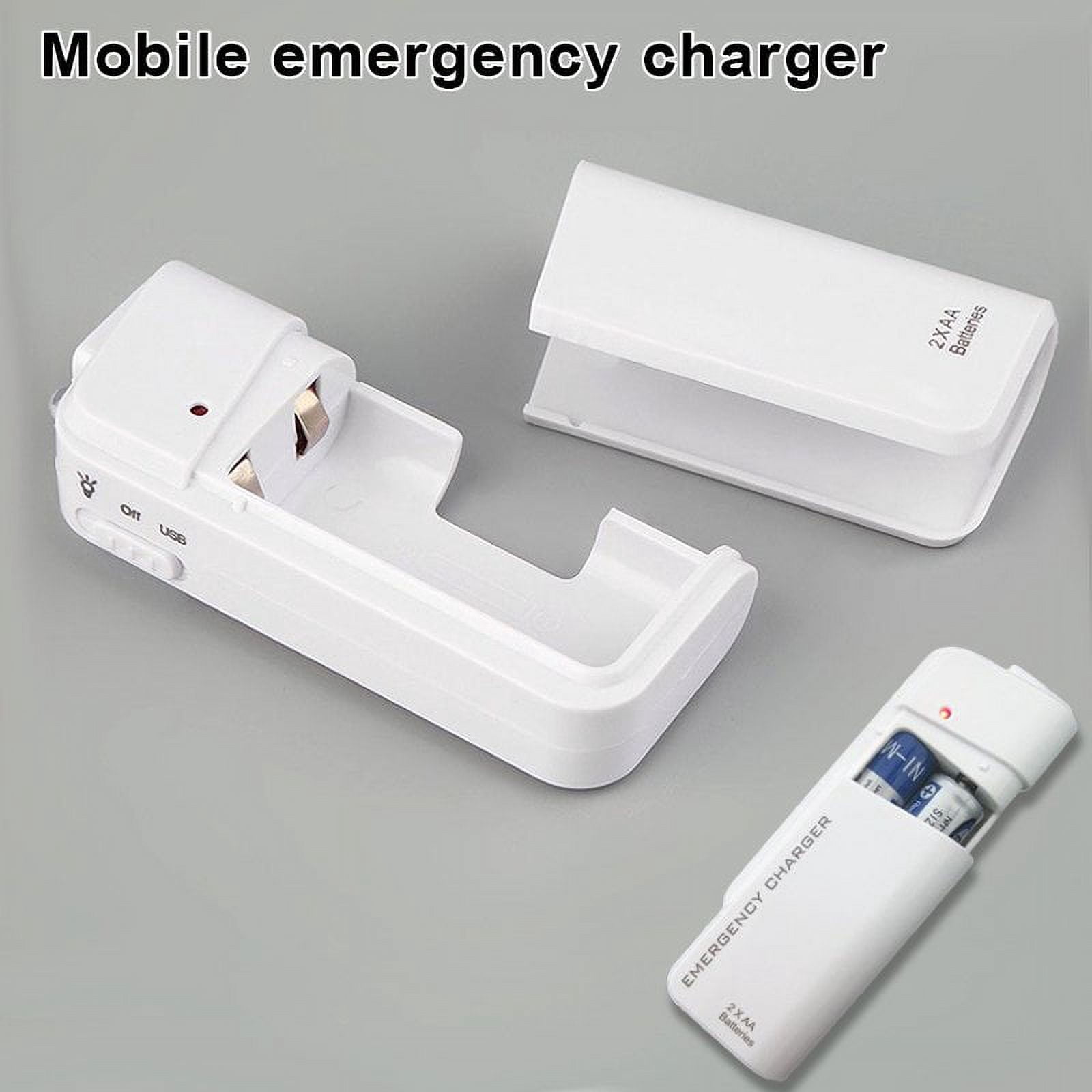 Cycle-Topshop  Portable Usb Emergency 2 Aa Battery Extender Charger Power Bank Supply Box