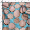 thumbnail image 2 of Soimoi Velvet Fabric Shells Ocean Printed Craft Fabric by the Yard 58 Inch Wide, 2 of 6