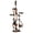 Brown, variant on 94"-102" Huge Cat Tree Ceiling High Cat Tower Brown