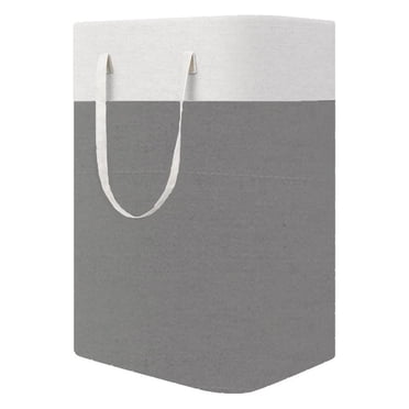 RXIRUCGD Panier à Linge Grand Pliable Paniers à Linge, Panier à Vêtements Imperméable avec Poignées de Transport Faciles dans Buanderie Chambre Salle de Bain Résidence Universitaire pour Adultes, 11.81x15.74x24.4 Po