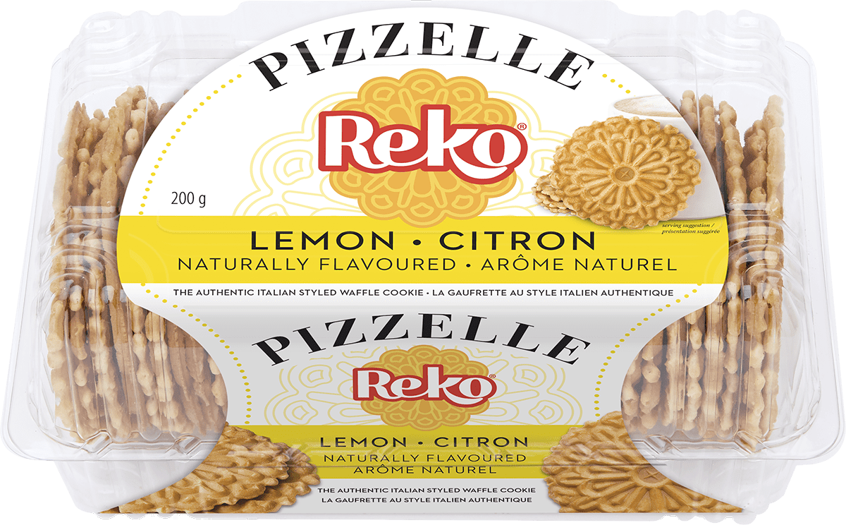 REKO PIZZELLE AU CITRON 200GR
