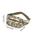 thumbnail image 3 of TopLLC Sac à Bandoulière pour Hommes Femmes Sac à Dos Sac de Poitrine Sac de Jour Camouflage Sac de Rangement Sport Extérieur Sac de Poitrine à la Mode pour Randonnée Camping Chest Backpack, 3 of 6
