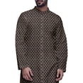 thumbnail image 4 of Atasi Printed Designer Rayon Button Down Casual Kurta With Pajama For Men, 4 of 4