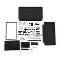 thumbnail image 1 of LNGOOR Nintendo 3DS XL Full Housing Case Cover Shell Replacement Kit - Black  Durable ABS Material  Includes Buttons   Inner Parts  Easy to Carry, 1 of 9