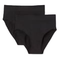 thumbnail image 2 of George Women's Shaper Briefs 2-Pack, 2 of 3
