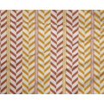 thumbnail image 4 of oneOone Tissu Polyester Lycra Rayé & Chevrons Imprimé Géométrique 1 Yard 56 Pouces de Large, 4 of 4