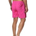 thumbnail image 4 of KIHOUT Short d'Été Rabais Mode Homme Uni Taille Élastique Taille Mi-Haute Ample Poches Bandage Short, 4 of 4