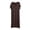 Khaki, variant on ShomPort Women's Summer Home Dress Basic V Neck Loose Side Split Loungewear Sleep Shirt Dress Nightgowns