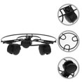 thumbnail image 3 of SHISUYAN Round Flower Pot Holder Flowerpot Base Balcony Flower Planter Stand with Wheel, 3 of 9