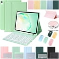 thumbnail image 2 of For iPad Mini 5th 4th 3rd 2nd 1st With Colorful Keyboard Leather Stand Cover Case Round Key Wireless Keyboard For 7.9inch Tablet With Mouse B French, 2 of 6