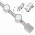 thumbnail image 2 of Jesco Lighting KIT-RZ-T12-RD2-30-SV 2 in. Radianz Silver Undercabinet Lighting, 2 of 3