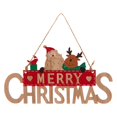 thumbnail image 3 of Joyeux Noël Panneau de Porte avant Fournitures de Fête Plaque Suspendue de Noël C, 3 of 9