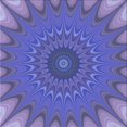 thumbnail image 1 of Ahgly Company Machine Washable Indoor Square Transitional Purple Area Rugs, 4' Square, 1 of 7