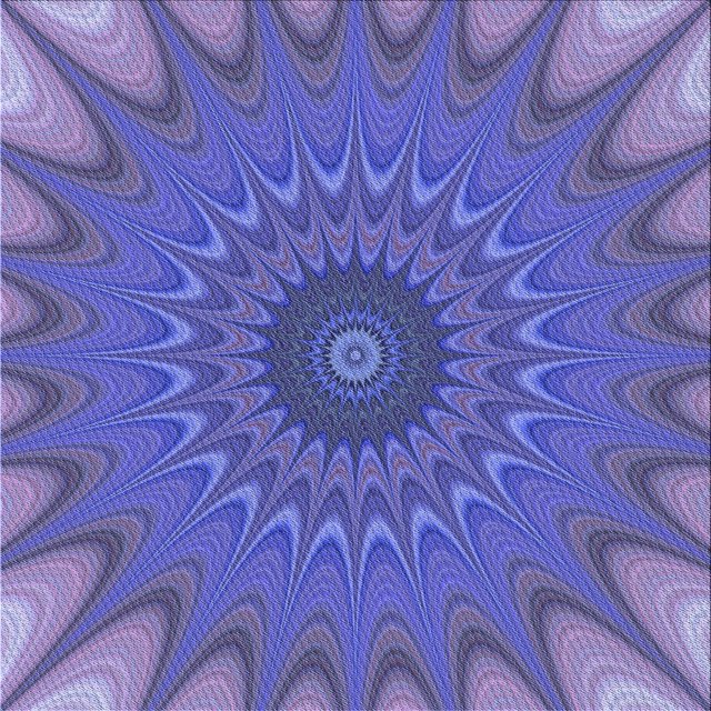 Ahgly Company Machine Washable Indoor Square Transitional Purple Area Rugs, 4' Square
