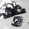 thumbnail image 2 of Clearance Sale 2025 Intimates Up Bra Underwear Bra Clearance Sets Embroidery Push Lace Set Extreme Padded, 2 of 4