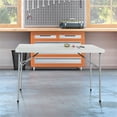 thumbnail image 2 of 4' Resin Multi-Purpose Folding Table in Light Gray Resin, 2 of 4