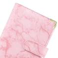thumbnail image 3 of Notebook Binder with Label Stickers for leather notebook binder Cash Bills Budgeting Expense Saving Pink, 3 of 8