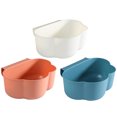 thumbnail image 1 of 3pcs Kitchen Cabinet Door Hanging Trash Can Trash Holder Garbage Bin Container, 1 of 8