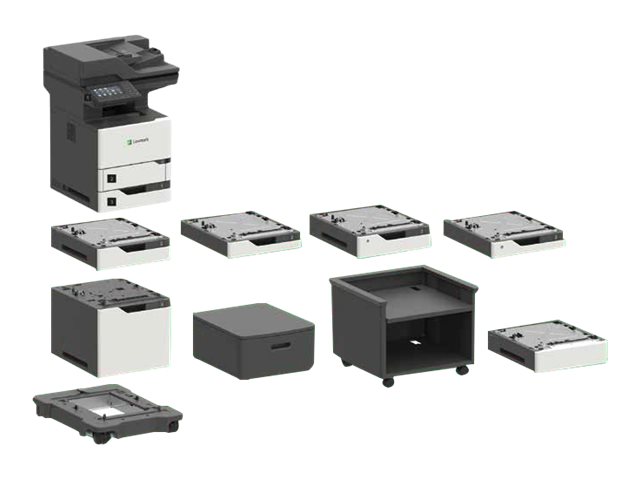 Lexmark MX720 MX721ade Laser Multifunction Printer - Monochrome