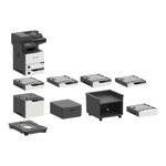 Lexmark MX720 MX721ade Laser Multifunction Printer - Monochrome