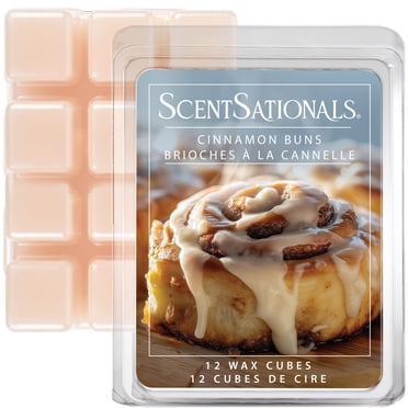 ScentSationals Scented Wax Cubes Value Pack - Cinnamon Buns