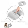 thumbnail image 5 of EGNMCR Cushion Self-inflating Button Travel Neck Pillow Inflatable Airplane Pillow Neck Collar, 5 of 5