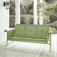 thumbnail image 2 of Crosley Veranda Metal Gliding Patio Sofa in Oasis Green, 2 of 5