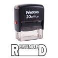 thumbnail image 1 of Printtoo REFUNDED Self Inking Rubber Stamp Office Stationary Stamp-Black, 1 of 2