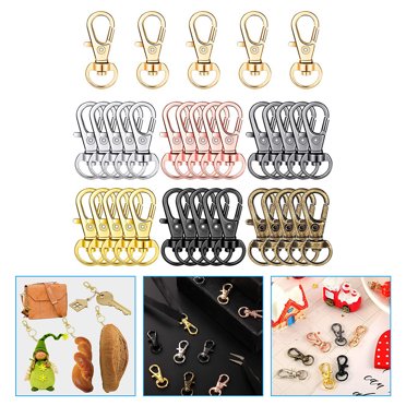 35Pcs Swivel Trigger Snap Hooks Heavy Duty Lanyard Swivel Snap Hooks Clips