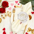 thumbnail image 4 of Fridja Cadeaux pour Hommes Bague Serviette Rose de la Saint-Valentin, 4 of 6