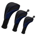 thumbnail image 2 of 3 Pcs Housse de Golf Durable Long Cou 400cc Couvre-Chef Garde Bleu, 2 of 8