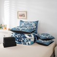 thumbnail image 4 of YST Ensemble de Literie Persan avec Couette 7 Pcs Vintage Floral Boho Format Double, 4 of 4