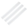 thumbnail image 4 of Loose Leaf Binding Spine Binding Comb Paper Binding Tool Plastic Binding Spine 10 Pcs Loose Leaf Binding Spine 30 Hole Cuttable Wear Resistant PP Plastic 10mm Binding Comb For, 4 of 8