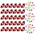 thumbnail image 2 of 30 Pcs Sifflets en Plastique Dessin Animé Cheerleading Sifflets Fête d'Anniversaire Sifflets, 2 of 8
