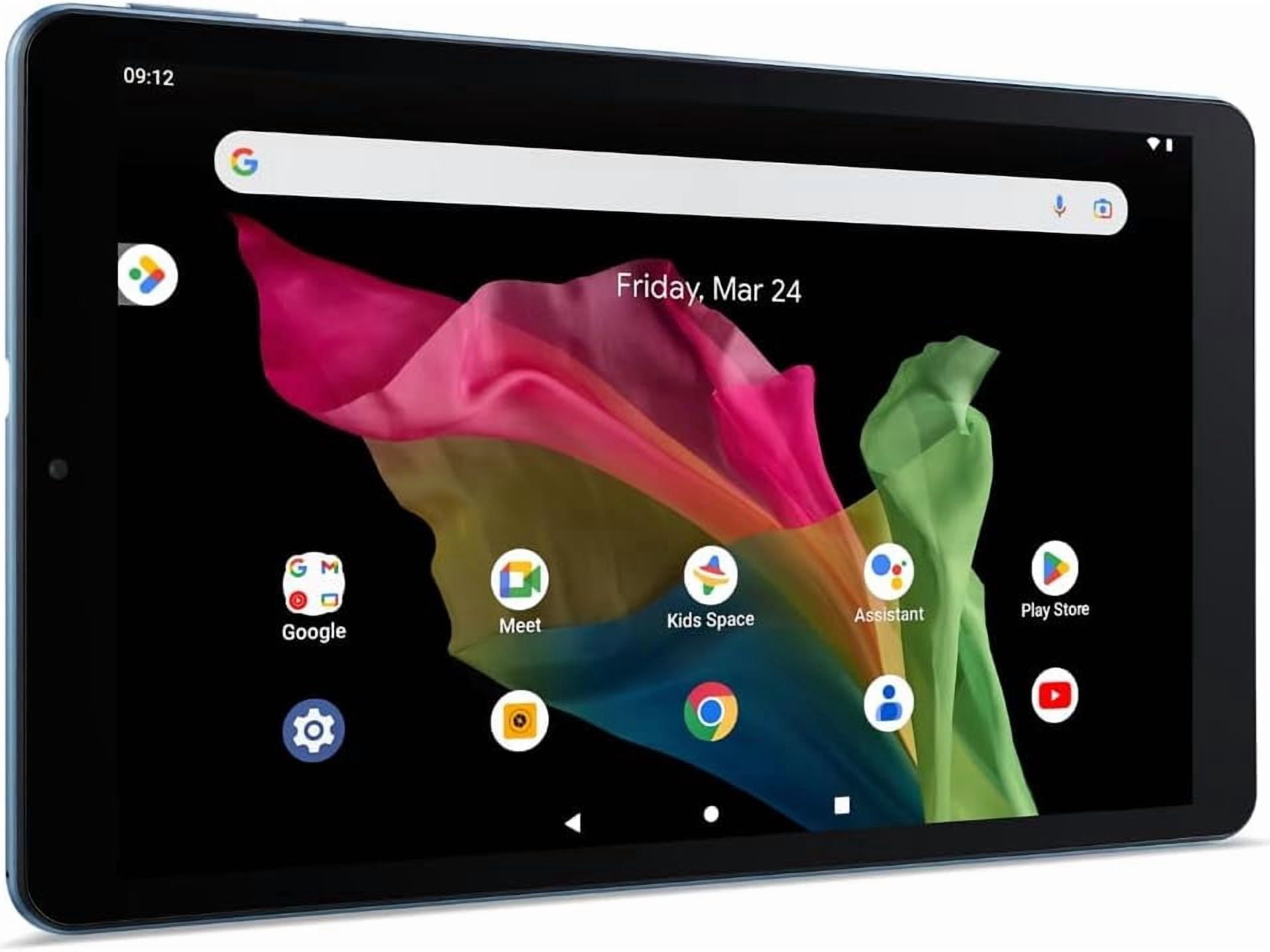 Refurbished (Good) Acer Iconia A10 10.1" Tablet (Mediatek MT8168, 4GB RAM, 64GB eMMC, Android 14) - Blue (NT.LG5AA.001)