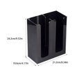thumbnail image 1 of mmirethe Practical Cup Organiser Durable ABS Holder For Coffee And Cups black 1Set, 1 of 6