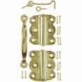 thumbnail image 1 of Hampton Produits-Wright 216942 Ensemble de Porte Écran Storm Plaqué Laiton, 1 of 1