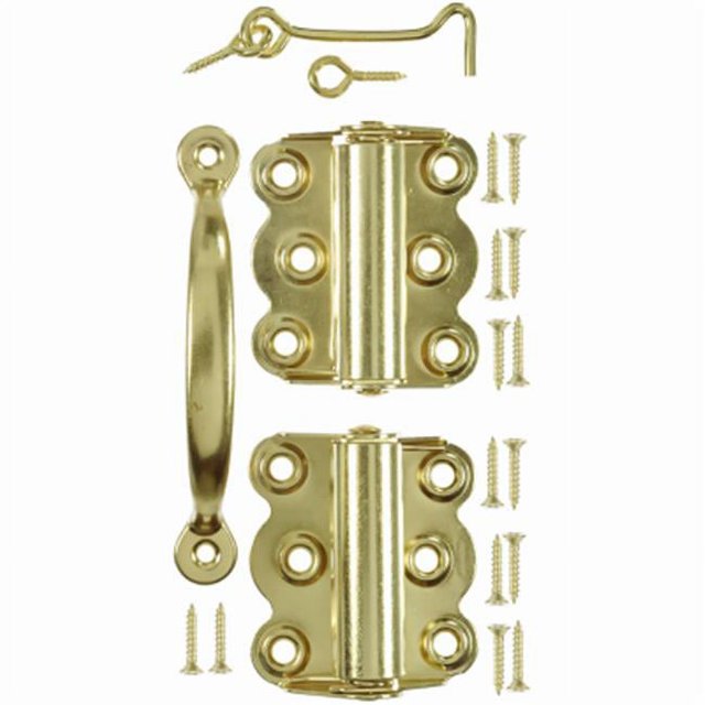 Hampton Produits-Wright 216942 Ensemble de Porte Écran Storm Plaqué Laiton