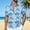 #714-Light Blue, variant on Ceisia Men's Tropical Floral Print Short Sleeve Button Down Hawaiian Shirt for Beach Vacation Red S Gifts
