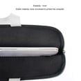thumbnail image 2 of pitrice Étui pour Ordinateur Portable Étanche, Étui d'Ordinateur Portable, Sac Portable, Pochette de Transport, Pochette Protectrice, Compartiments Réutilisables, Rangement d'Affaires, Noir, 10 Pouces, 2 of 9