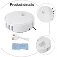 thumbnail image 2 of Eoozwa 3-in-1 Robot Vacuum Cleaner with Smart Navigation System Automatic Floor Sweeping Mopping for Hard Floor Carpet Pet Hair Multiple Cleaning Modes Remote, 2 of 4