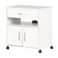 thumbnail image 2 of South Shore Axess Printer Cart on Wheels for All, in Pure White, 2 of 17