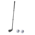 thumbnail image 3 of S SERENABLE Golf Chipper Club Adjustable Comfortable Kids Accessory Beginners Golf Wedge Black, 3 of 9