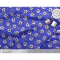 thumbnail image 2 of Soimoi polyester Crepe Fabric Dot,Butterfly & Floral Print Sewing Fabric Yard 42 Inch Wide, 2 of 3