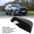 thumbnail image 3 of Black Fadeless Weather Resist Rearview Mirror Cover Cap, Enhance Look, Easy Installation, Original Sizes, Applicable with Turn Signal Lights, for, 3 of 7