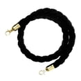 thumbnail image 2 of Rope Barriers - Heavy Duty Control Stanchions With Retractable Crowd Control Stanchions 3m Black, 2 of 7